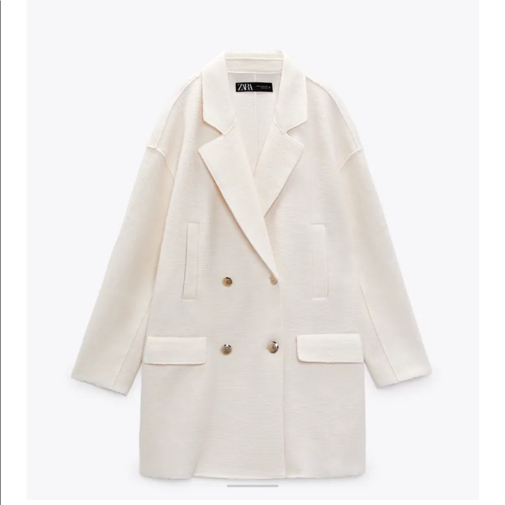 ZARA wool blend coat